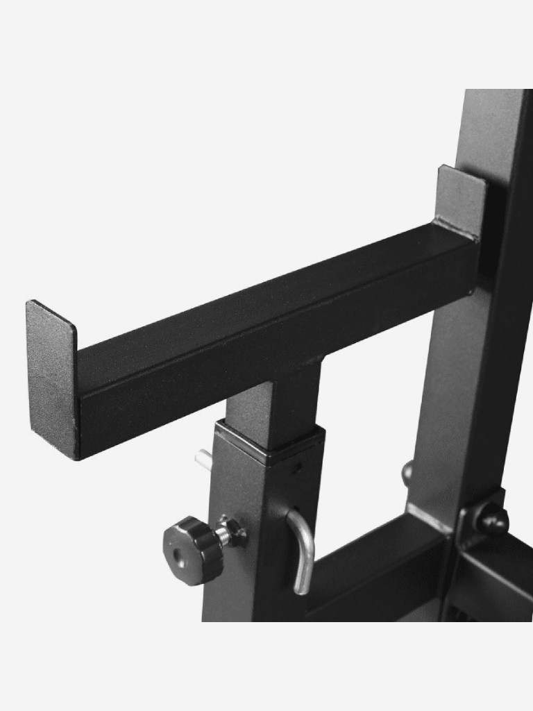 Скамья со стойками неотделимая Sportlim Атлант Черная