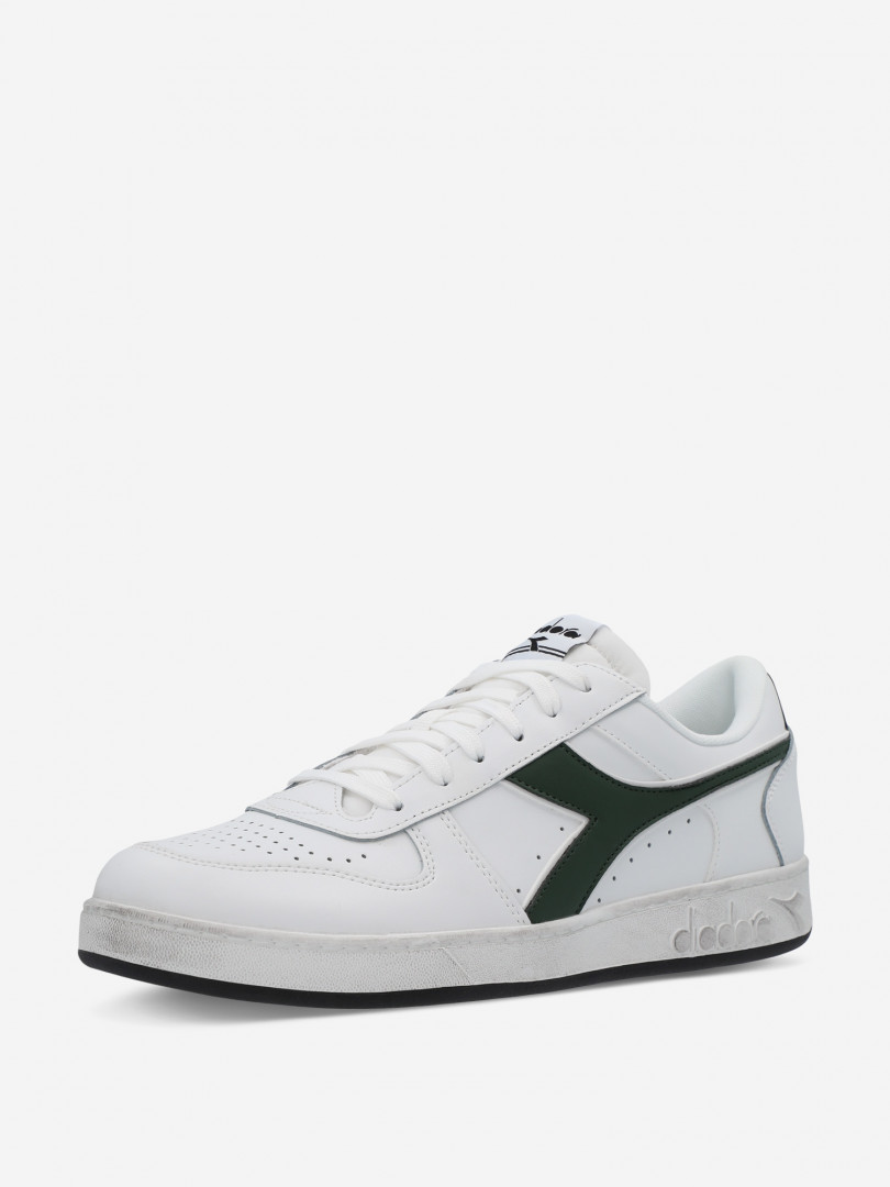 фото Кеды мужские diadora magic basket low icona, белый