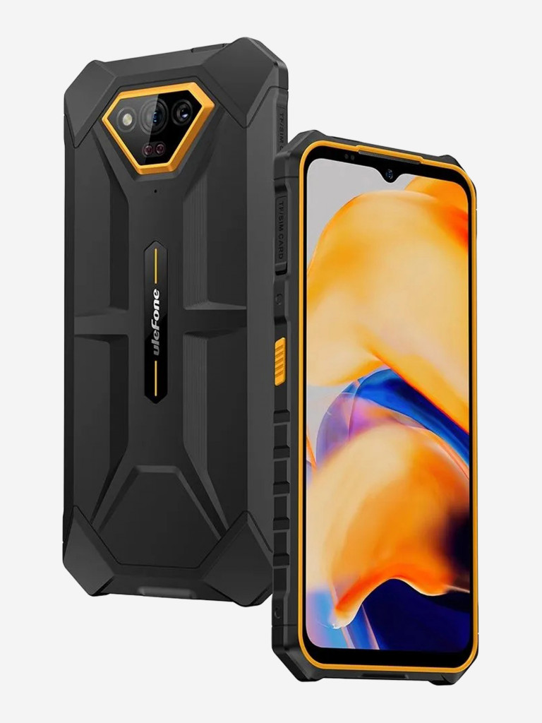 Смартфон Ulefone Armor X13 6+64GB Some Orange 6.52”, HD+, IPS, MTK G36, And13, 50+24MP, 8MP, IP69K, 6320mAh