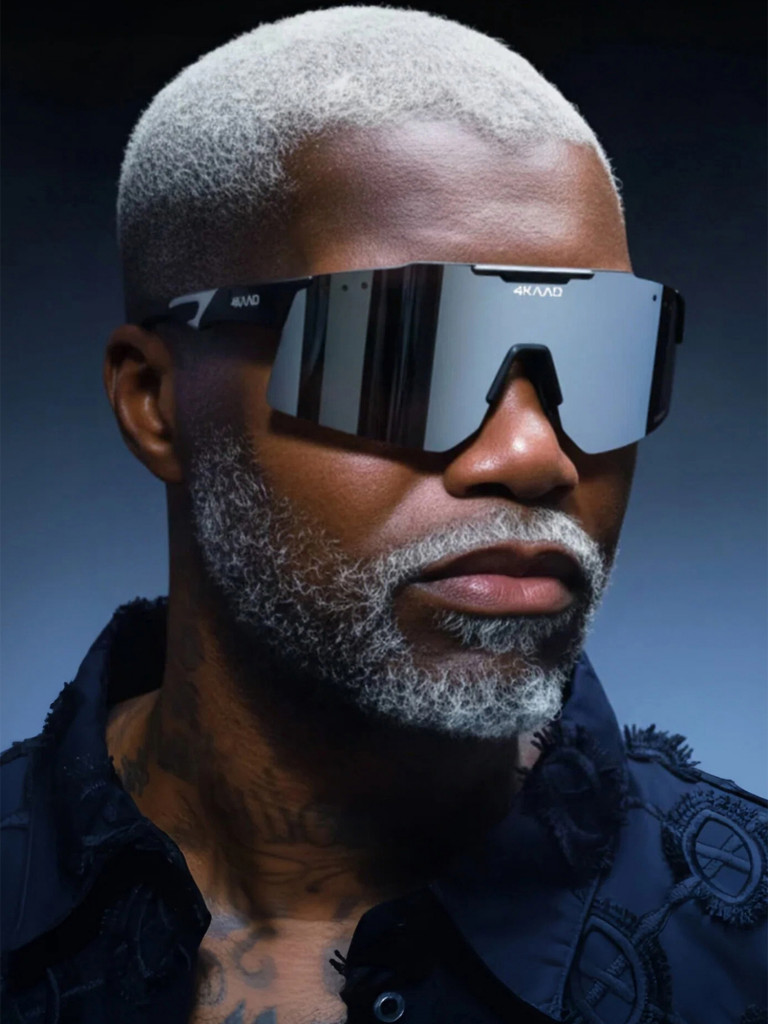 Очки 4KAAD Trion Black Silver солнцезащитные