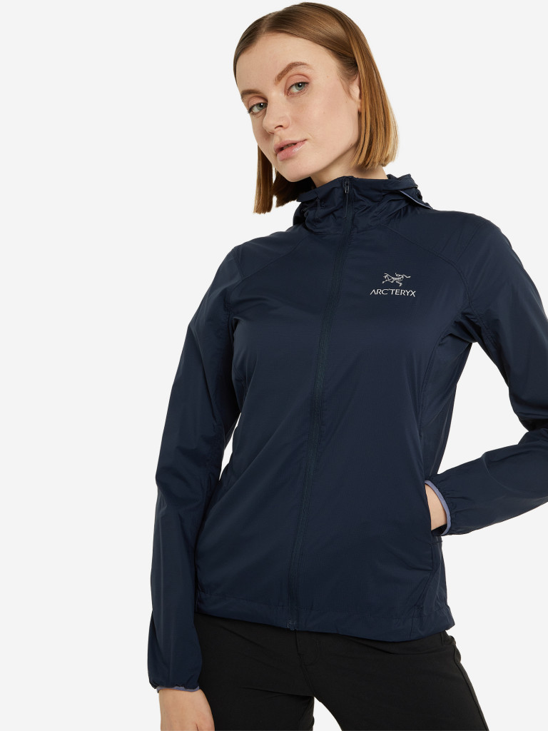 Ветровка женская Arc'teryx Nodin арт. L07327900 темно-синий цвет