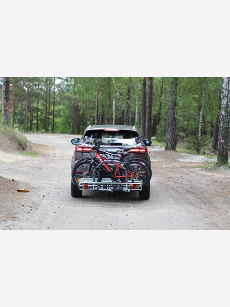 Автобагажник на фаркоп типа шар НА ФАРКОПЕ