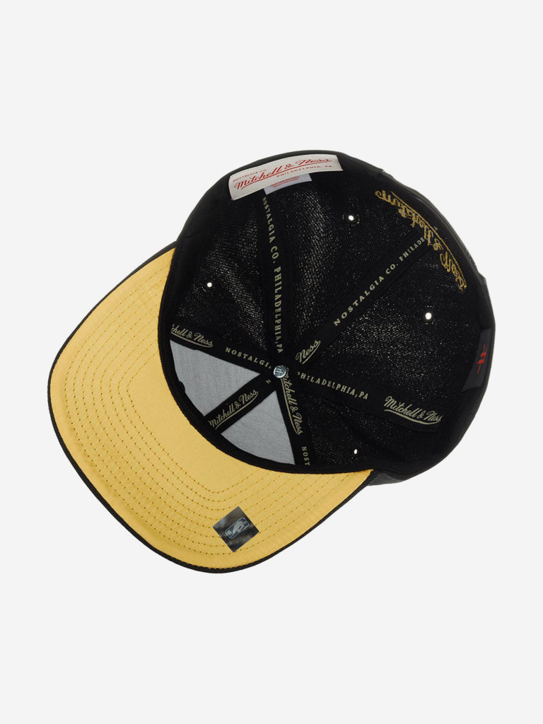 Бейсболка с прямым козырьком MITCHELL NESS 6HSSMM19489-HROBLCK Houston Rockets NBA (черный)