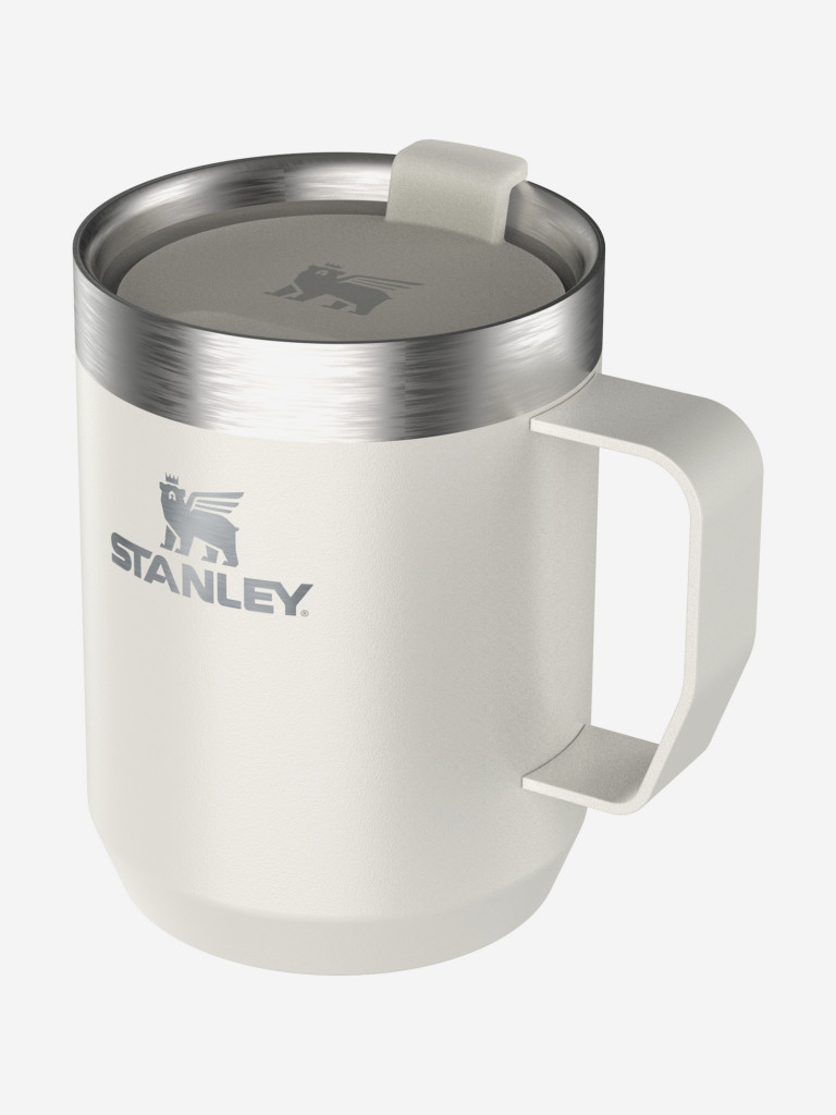 Термокружка Stanley Classic, 230 мл, белая, с ручкой и крышкой