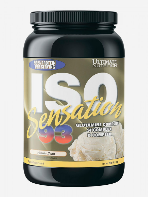 Протеин Ultimate Nutrition ISO Sensation, 910 г, Ванильный боб