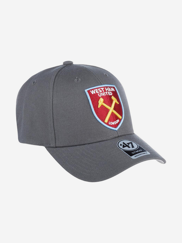 Бейсболка 47 BRAND EPL-MVP17WBV West Ham United FC EPL (серый)