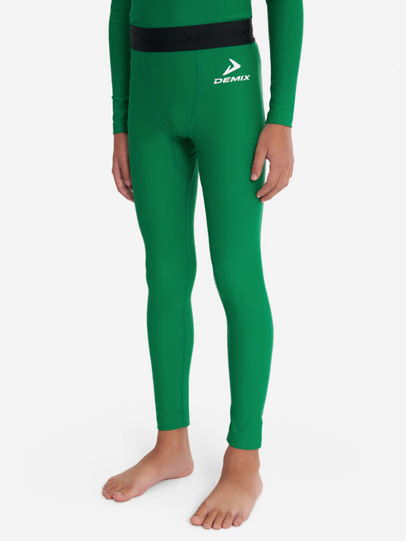 Тайтсы компрессионные для мальчиков Demix Зеленый 479₽