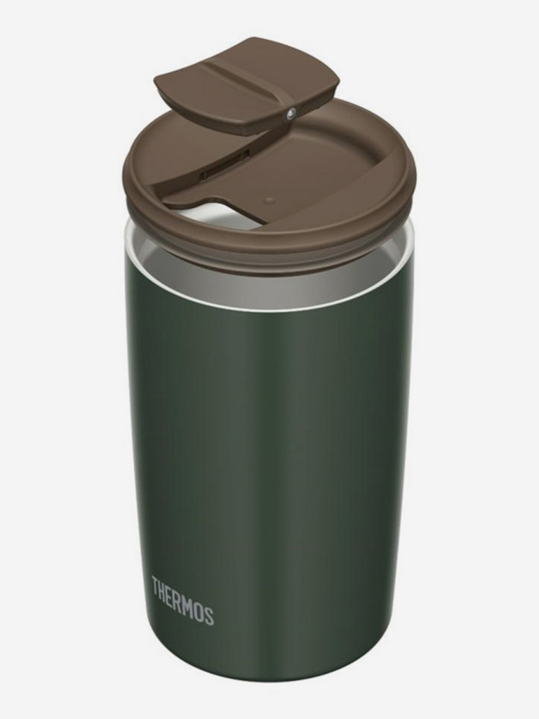 Термокружка для кофе 400 мл THERMOS JDP-401 зелёная