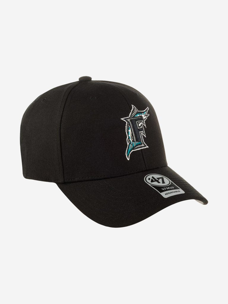 Бейсболка 47 BRAND BCPTN-MVP28WBV Miami Marlins MLB (черный)