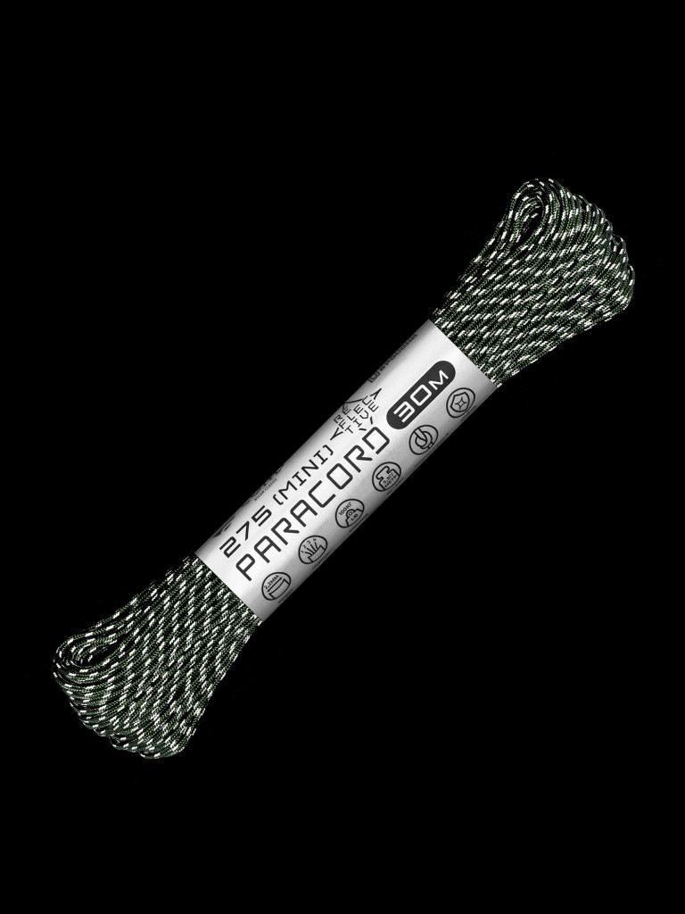 Паракорд 275 (мини) CORD nylon 30м RUS световозвращающий (hunter)