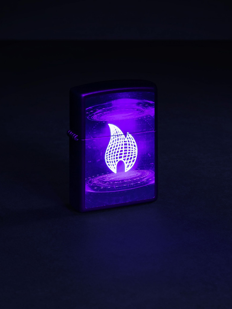 Зажигалка бензиновая ZIPPO 48514 UFO Flame