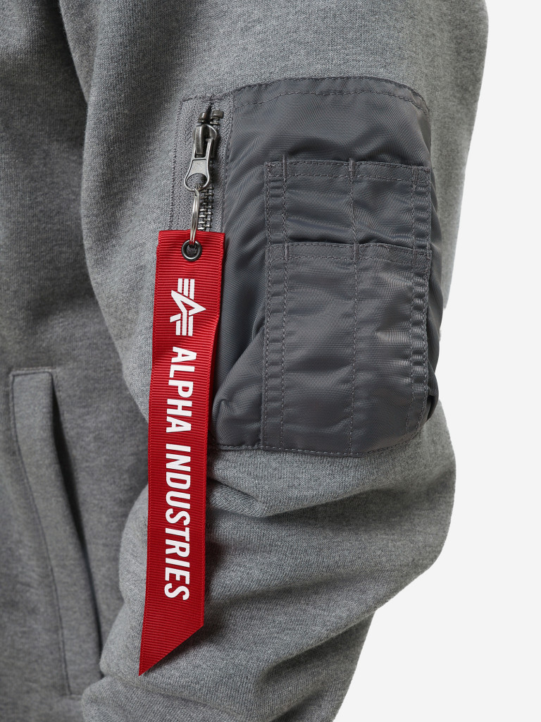 Толстовка с капюшоном на молнии Utility Pocket Full Zip Up Alpha Industries