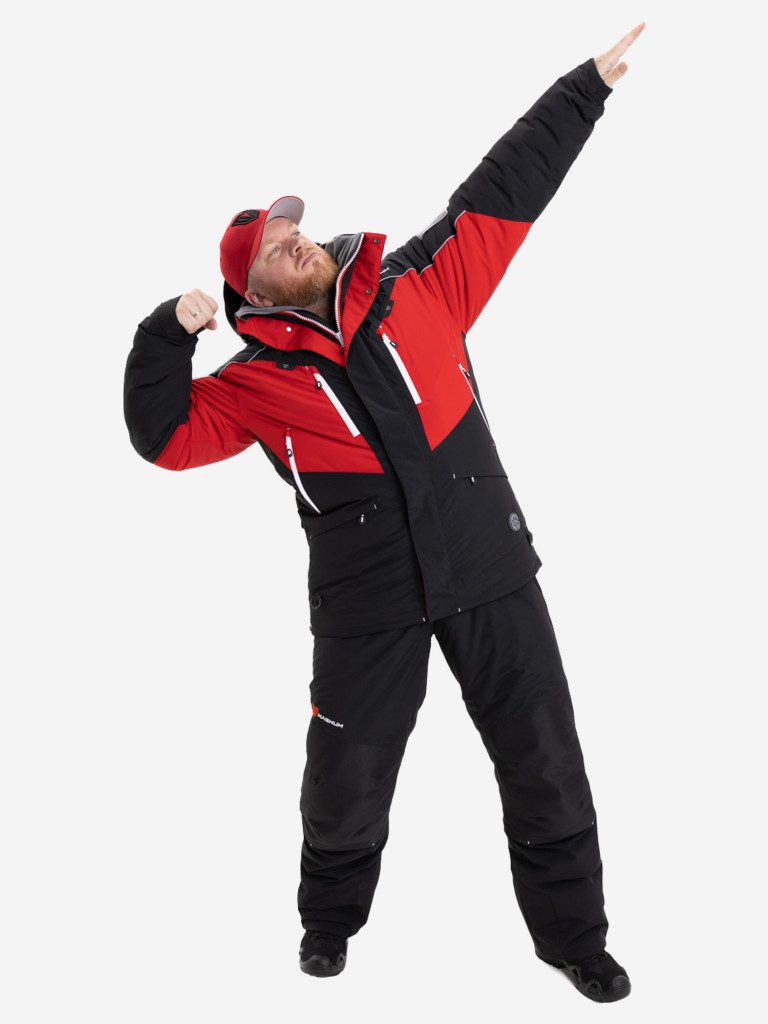 Костюм мужской MAGNUM GEAR EXTREME 2 -50° С красный/черный