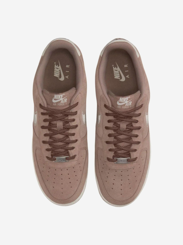 Кроссовки Nike Air Force 1 Low '07 LV8 Mink Brown Embroidered Swoosh