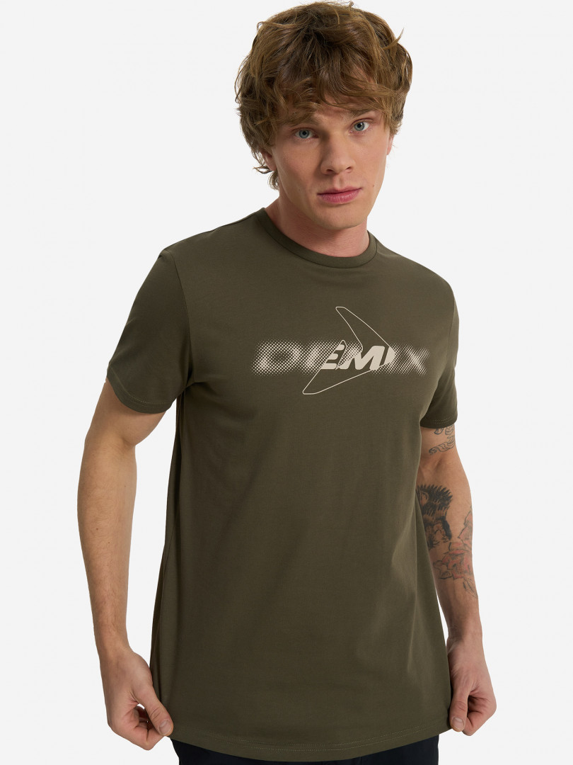 Футболка мужская Demix Зеленый 649₽