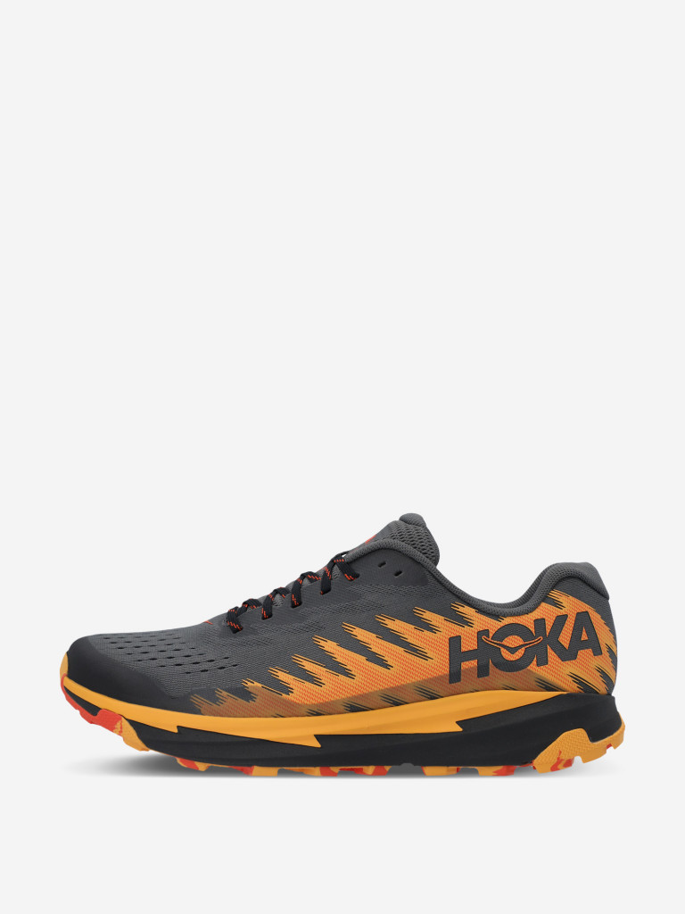 Кроссовки мужские Hoka One One Torrent 3 серый/оранжевый/черный цвет —  купить за 22999 руб., отзывы в интернет-магазине Спортмастер