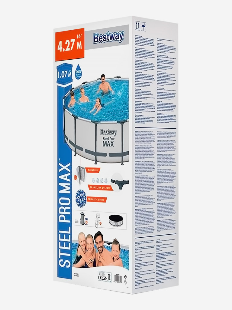 Бассейн Bestway 56950 каркасный Power Steel 427х107 см, объем 13030 л