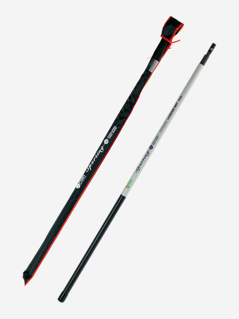 Ручка для подсачека Fish Crystal Sporting телескопическая, карбон, 3 секции, 3.0 м