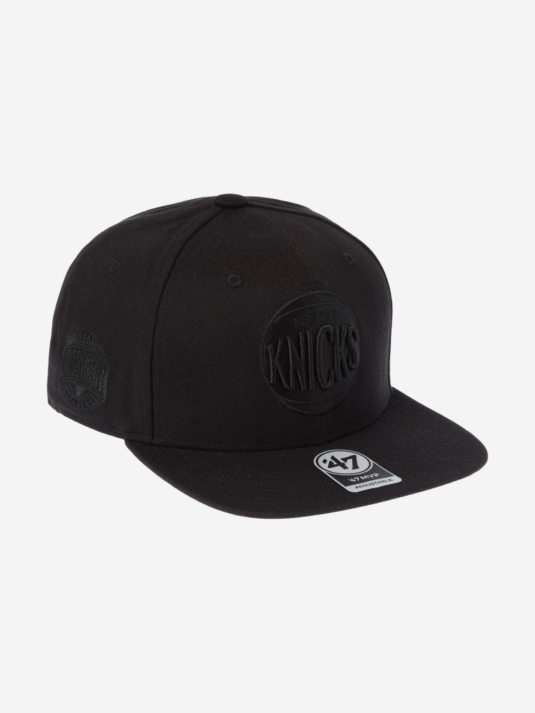 Бейсболка с прямым козырьком 47 BRAND K-SRS14WBP-BKBK New York Knicks NBA