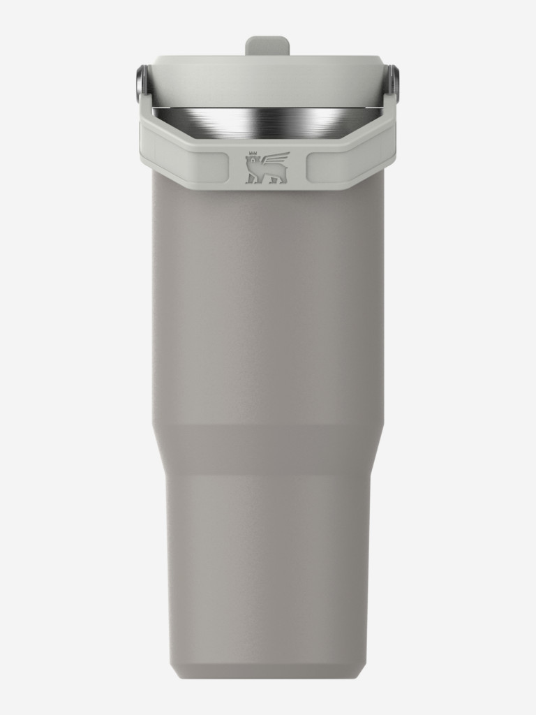 Термокружка Stanley IceFlow Flip Straw Tumbler, 890 мл, серая
