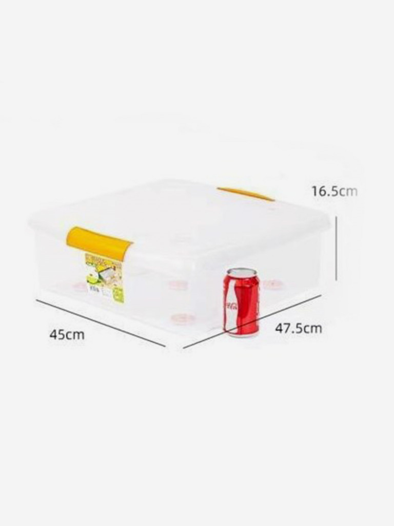 Короб для xранения IRIS OHYAMA THIN BOX 35л, прозрачный