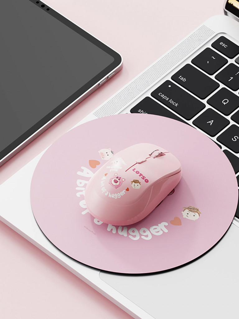 Мышь беспроводная Disney: Медведь Лотсо + коврик