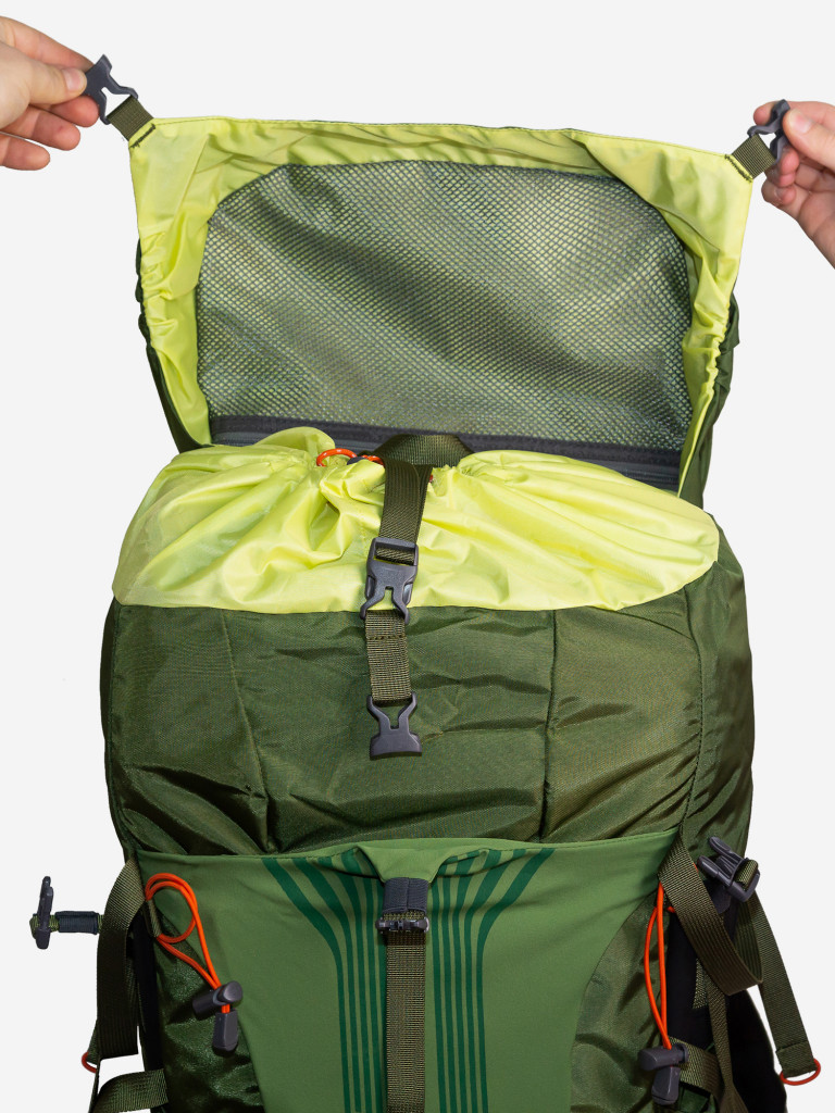 Рюкзак туристический Naturehike, 55л, зеленый (NH16Y020-Q)