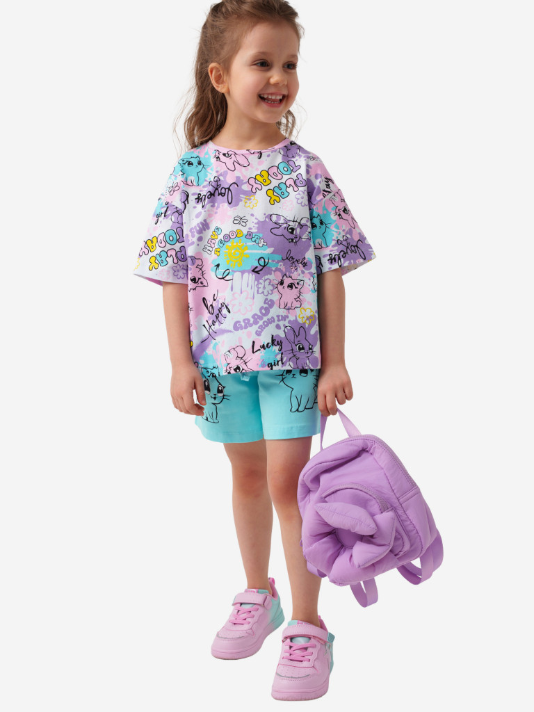 Футболка для девочки PlayToday