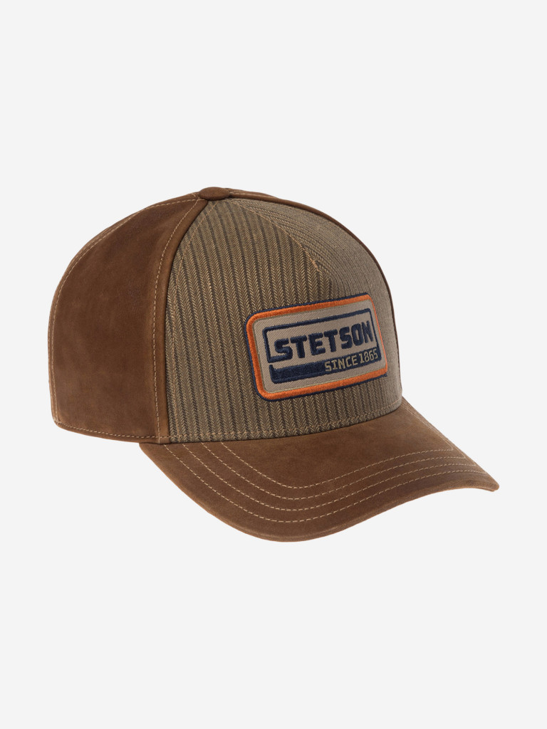 Бейсболка STETSON 7751501 TRUCKER CAP COTTON LINEN STRIPE