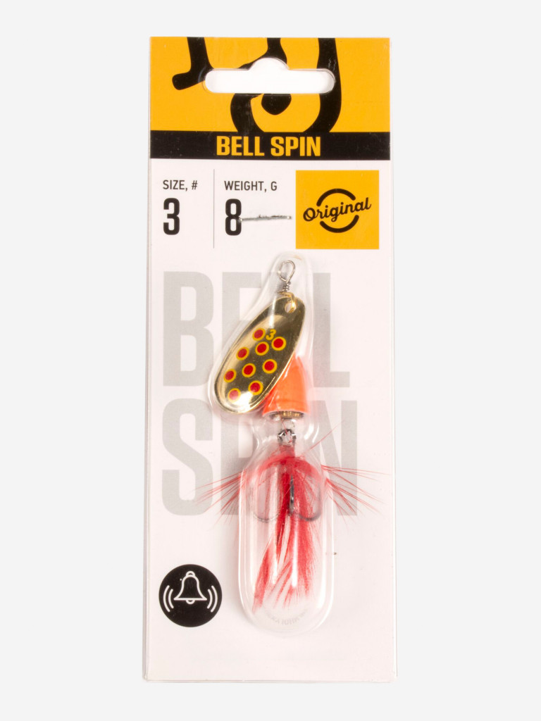 Блесна вращающаяся Lucky John BELL SPIN 3, вес 8.5 г