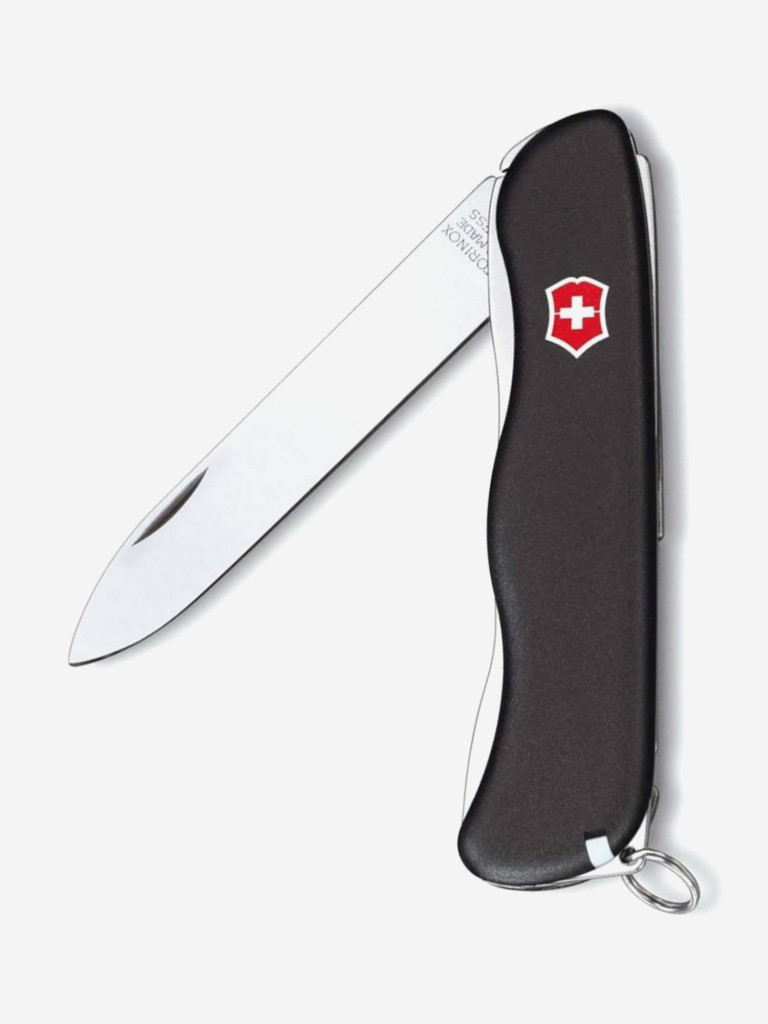 Нож складной Victorinox Sentinel, 111 мм, 4 функции черный цвет — купить за  4616 руб. со скидкой 38 %, отзывы в интернет-магазине Спортмастер