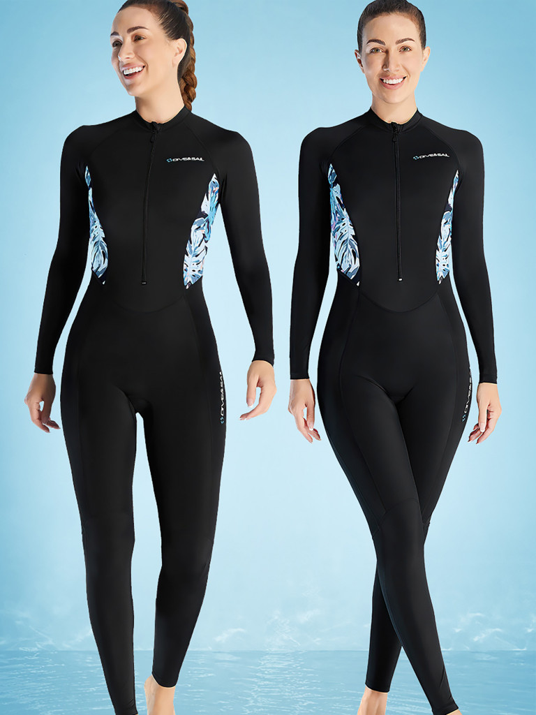 Гидрокостюм женский длинный DIVE & SAIL из лайкры