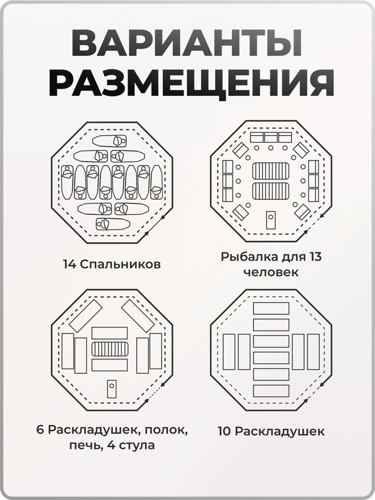 Палатка всесезонная МФП-5 Берег Хаки двухслойная