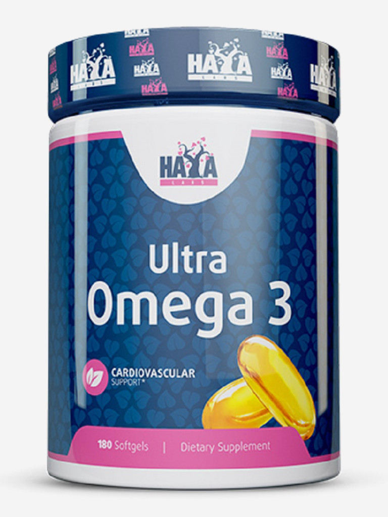 Ультра Омега 3 HAYA LABS 180 капсул