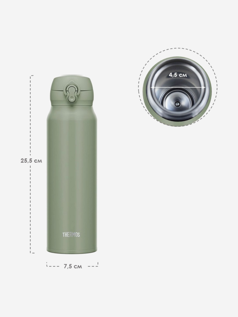 Термокружка для кофе 750 мл THERMOS JNL-756 зелёная