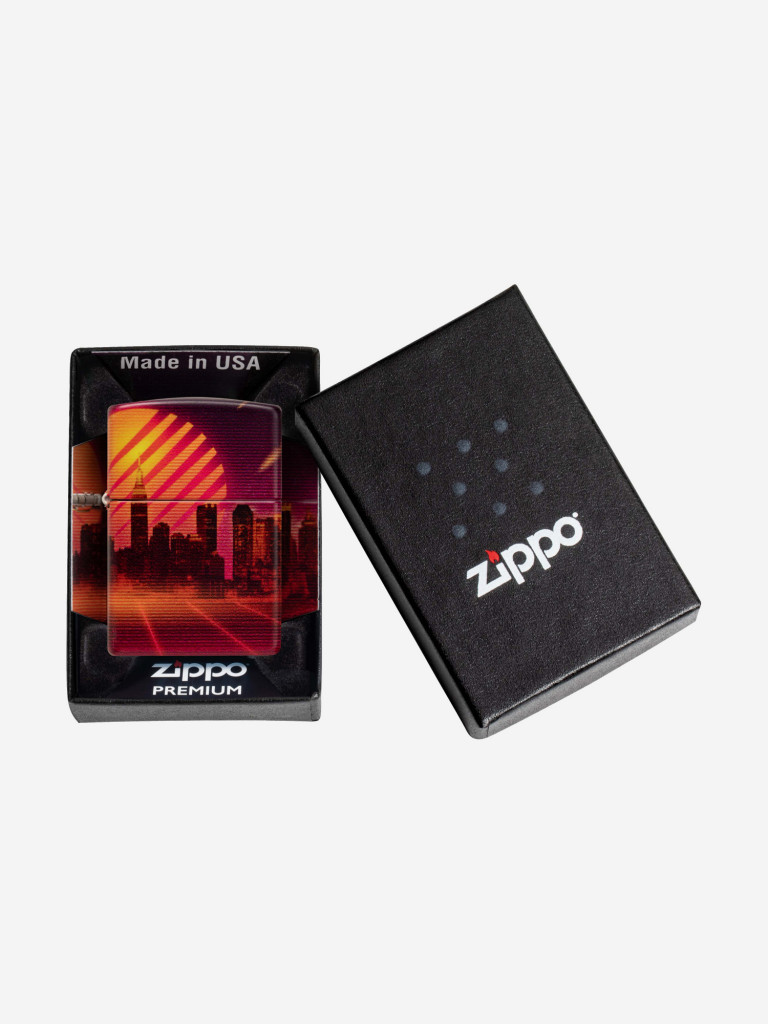 Зажигалка бензиновая ZIPPO 48505 Cyber City