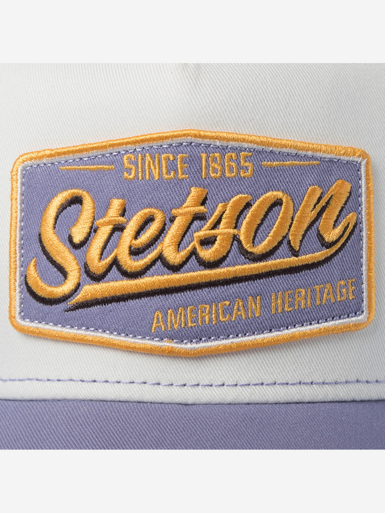 Бейсболка с сеточкой STETSON 7761122K TRUCKER CAP VINTAGE (фиолетовый)