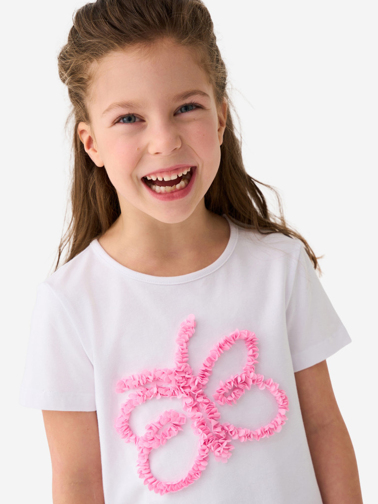 Комплект для девочек: футболка, шорты PlayToday