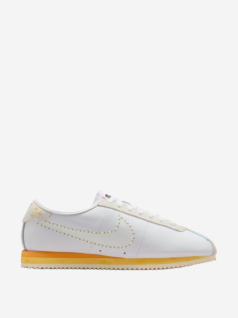 Кроссовки Nike Cortez Running Shoes Women's White Yellow Orange