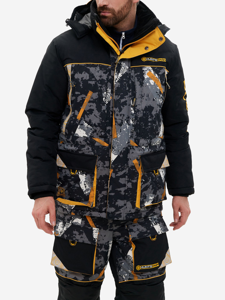 Костюм мужской Huntsman Elbrus, зимний из мембранной ткани, для охоты и рыбалки