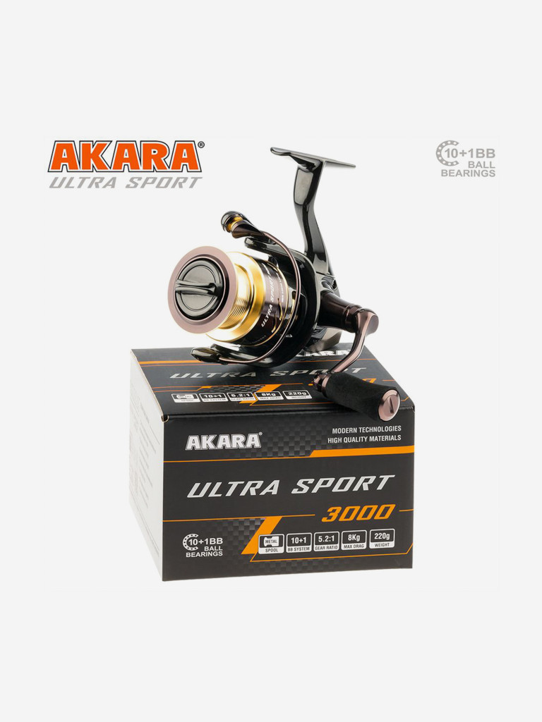 Катушка безынерционная Akara Ultra Sport 3000 10+1 bb