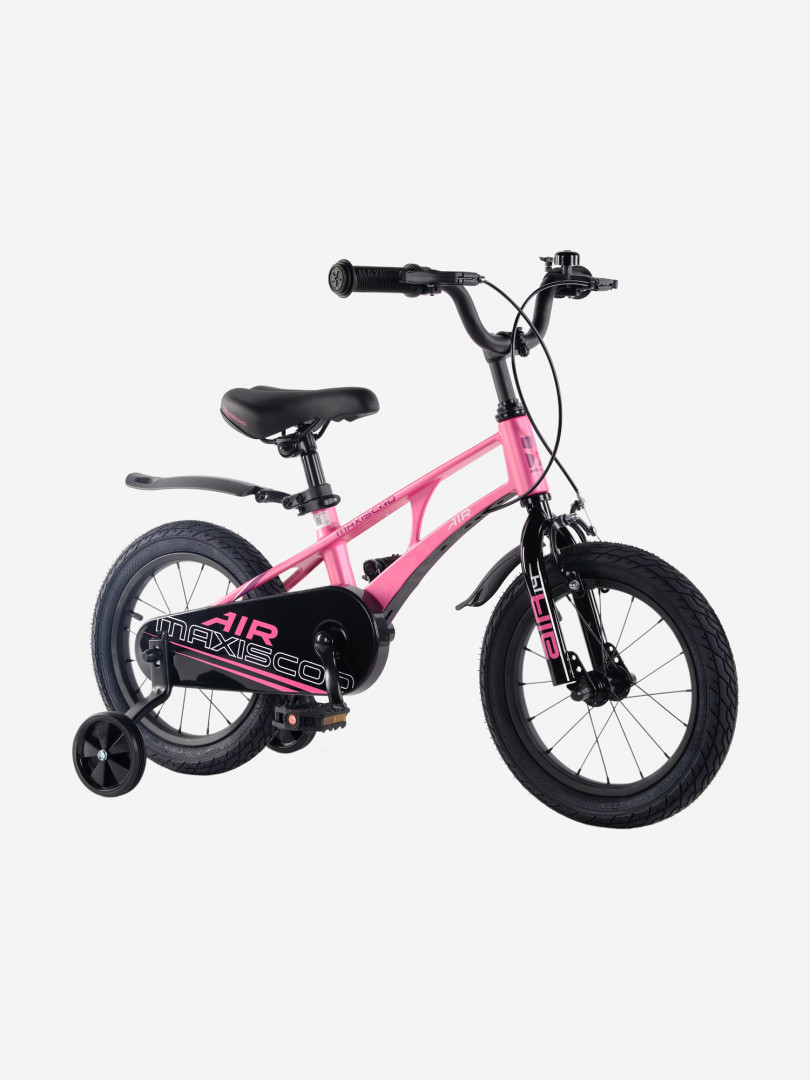 Велосипед для девочек Maxiscoo Air Standard Plus 14 Розовый