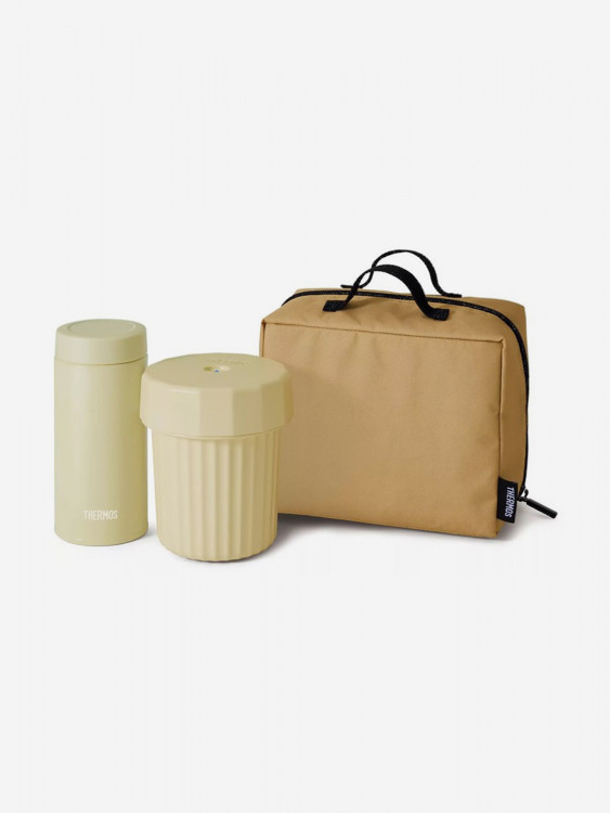 Термос THERMOS JEC-1000 BE, с контейнерами, 1 л