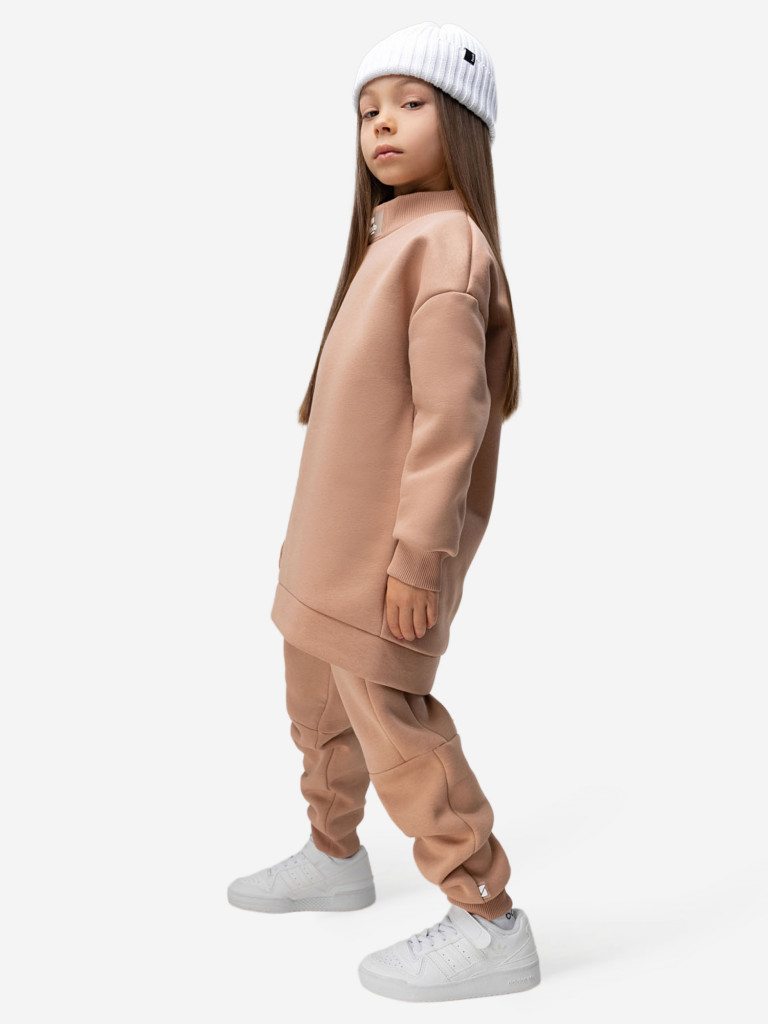 Костюм с начесом для девочек bodo