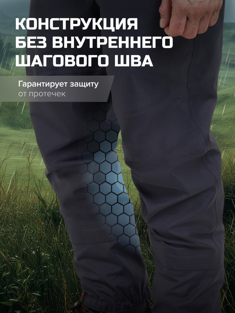 Вейдерсы мужские мембранные FINNTRAIL Wademan с носком