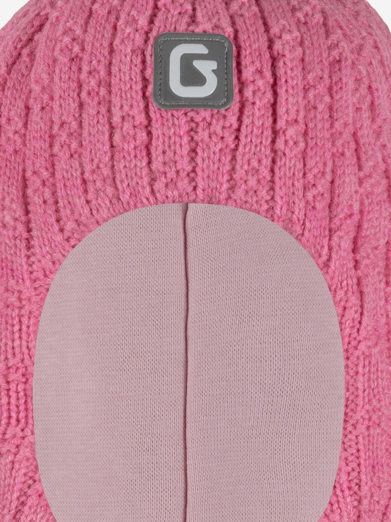 Шапка-шлем для девочки GUSTI GW25AC1229G-PINK