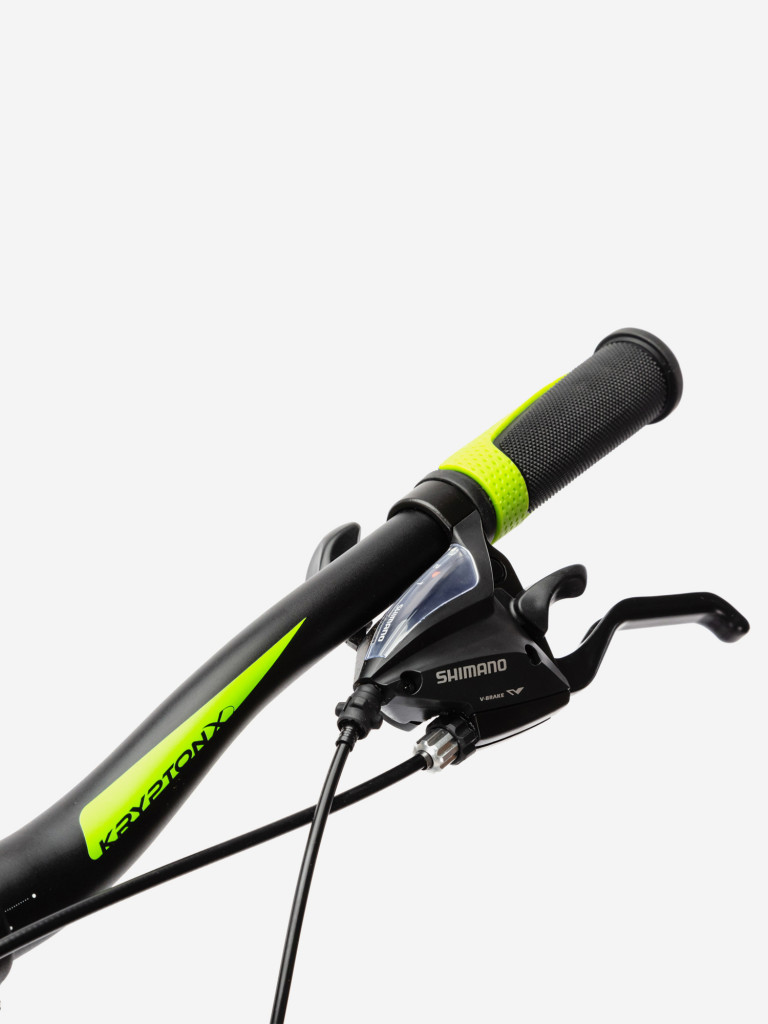 Велосипед CAPRIOLO MTB LEVEL 9.1 (3 X 7), рама алюминий 19'', колёса 29'' (чёрный (матовый) - зелёный)