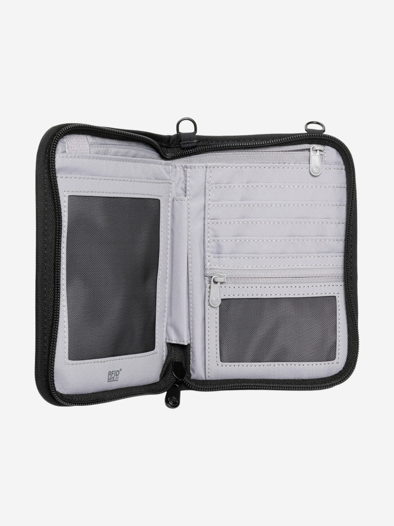 Кошелек антивор Pacsafe RFIDsafe V150, Black