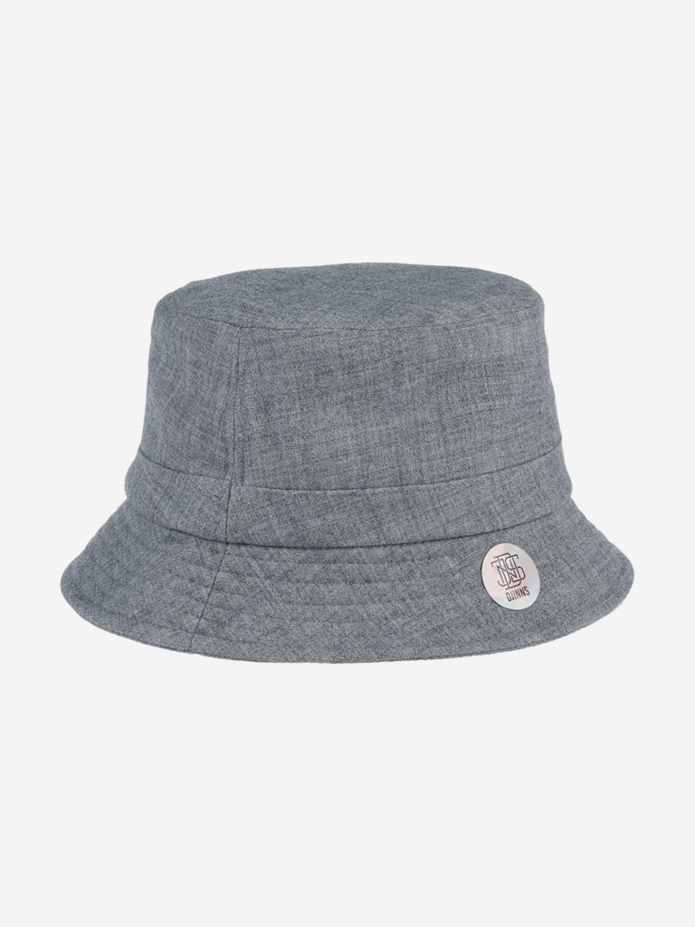 Панама DJINNS Bucket Hat WoolMelange (серый)