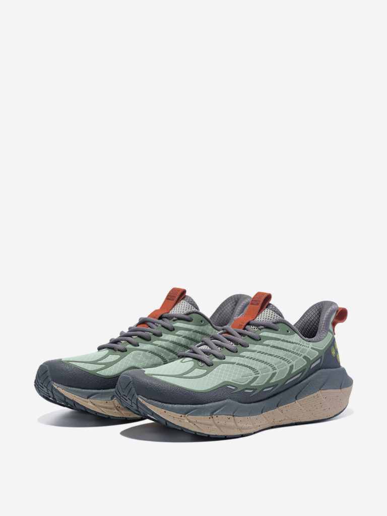 Кроссовки BMAI Expeditioner 5.0 Mid-Top Running Shoes Women's Brown Gray Green